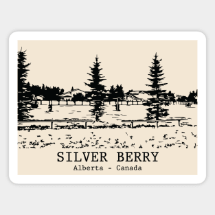 Silver Berry - Alberta Magnet